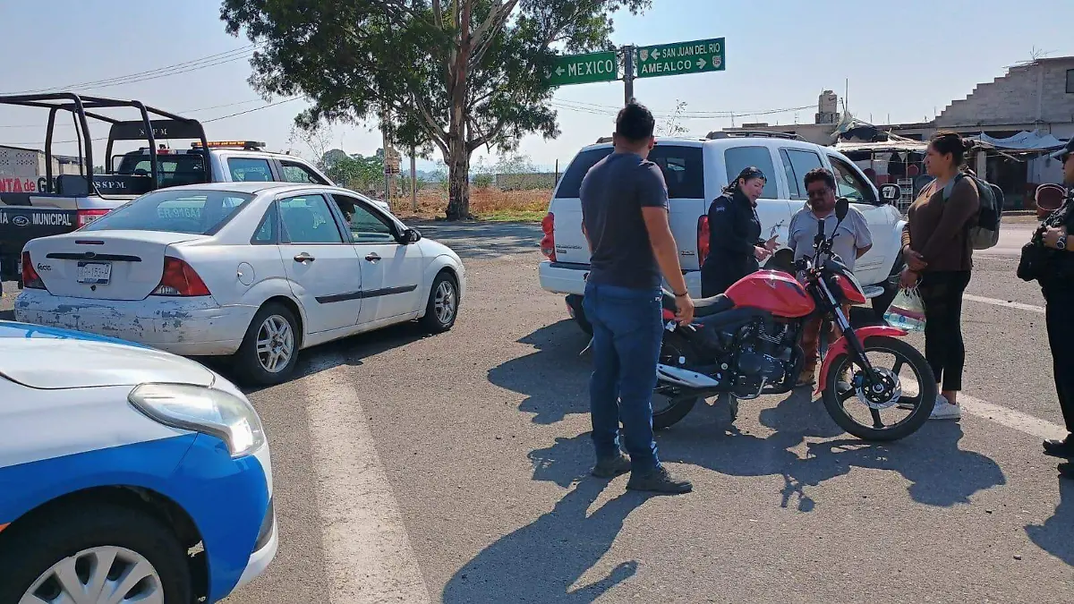 SJR POLI OCURRIO EN EL ENTRONQUE